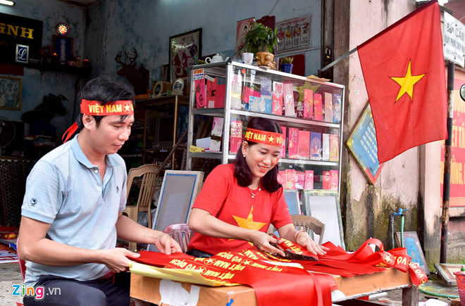 Fanzone Mỹ Đình nóng bỏng chờ trận cầu lịch sử của U23 Việt Nam Fanzone Mỹ Đình nóng bỏng chờ trận cầu lịch sử của U23 Việt Nam